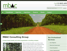 Tablet Screenshot of mbac.com.au