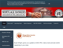 Tablet Screenshot of mbac.org